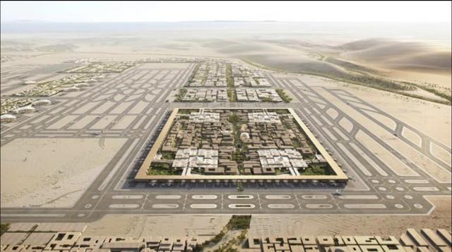 沙特机场面积多大（沙特将建世界最大机场）